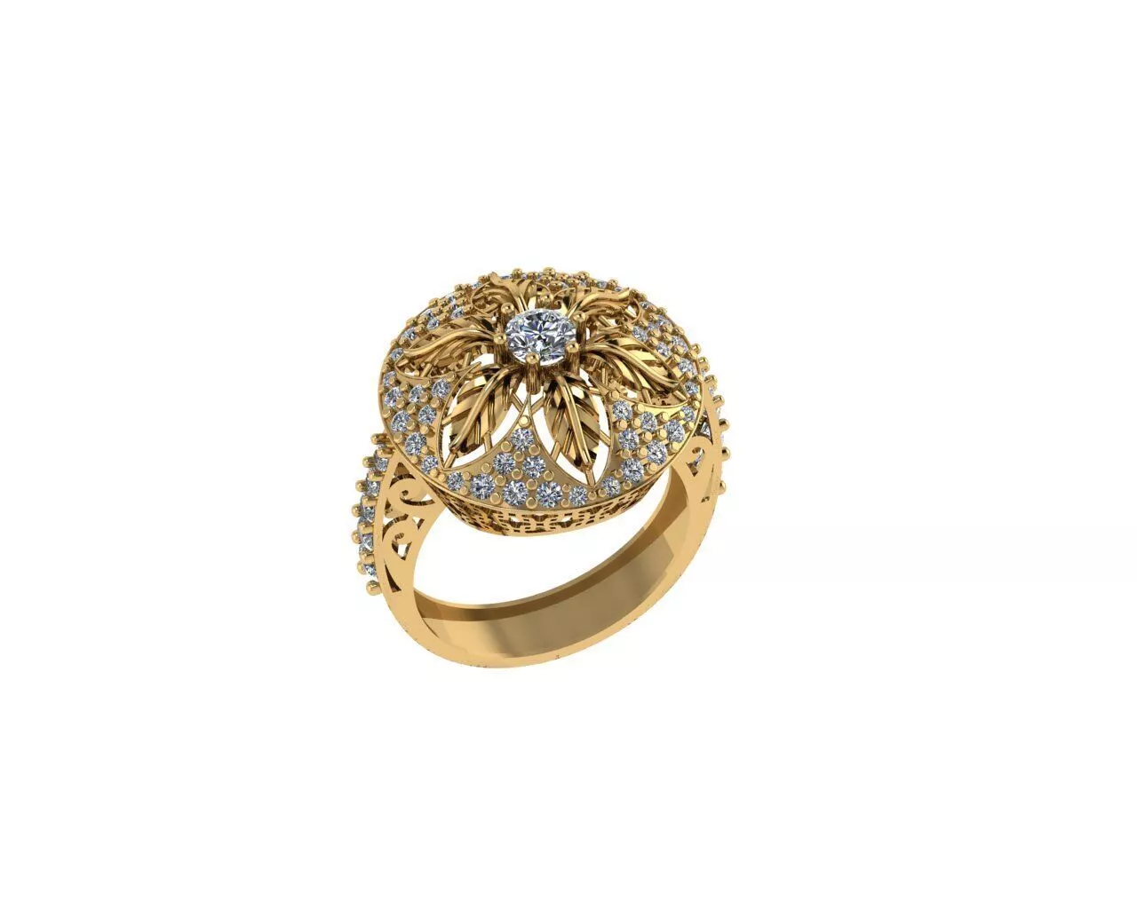 Rings 3D print model