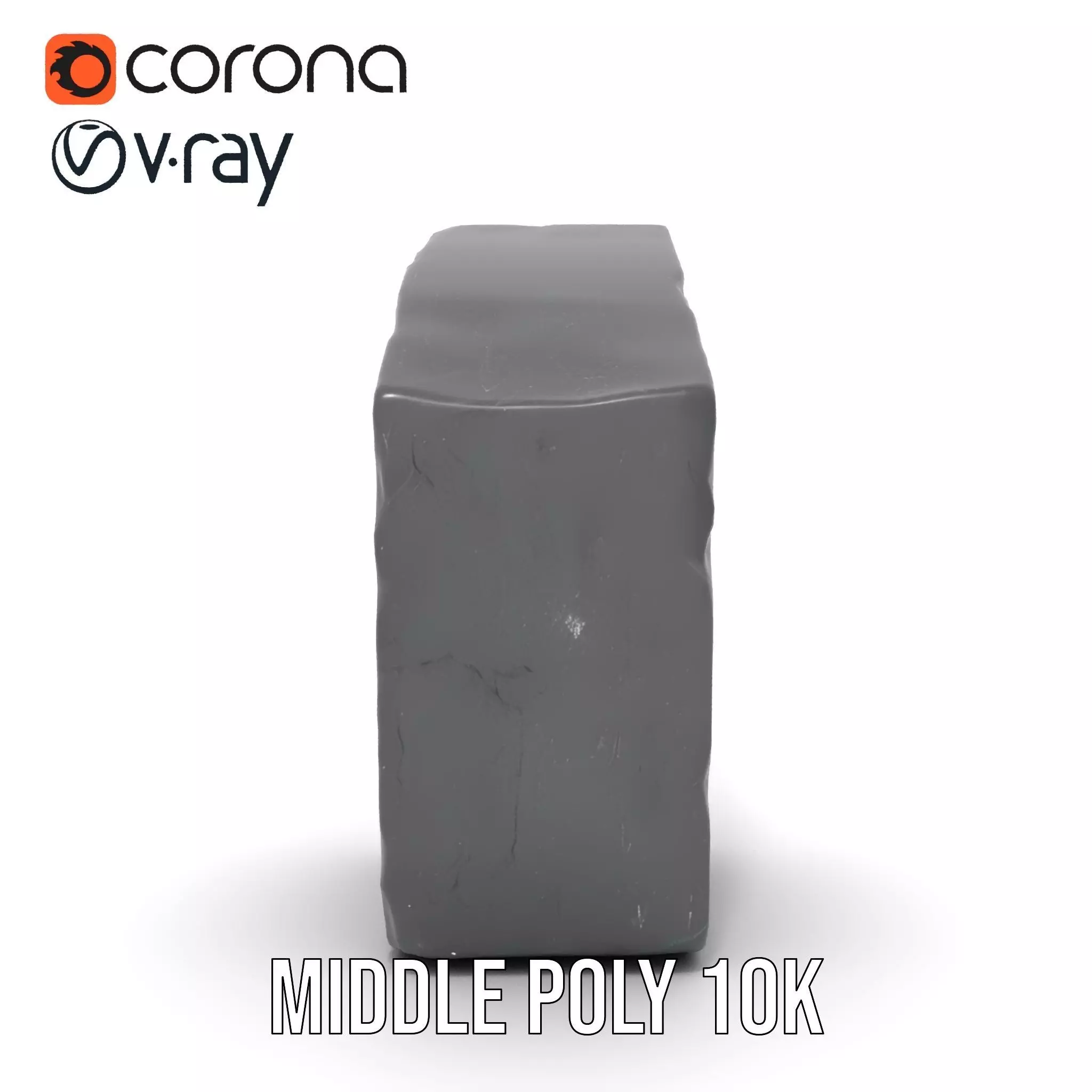 Ancient Stone Tablet model pack Low-poly 3D model_18