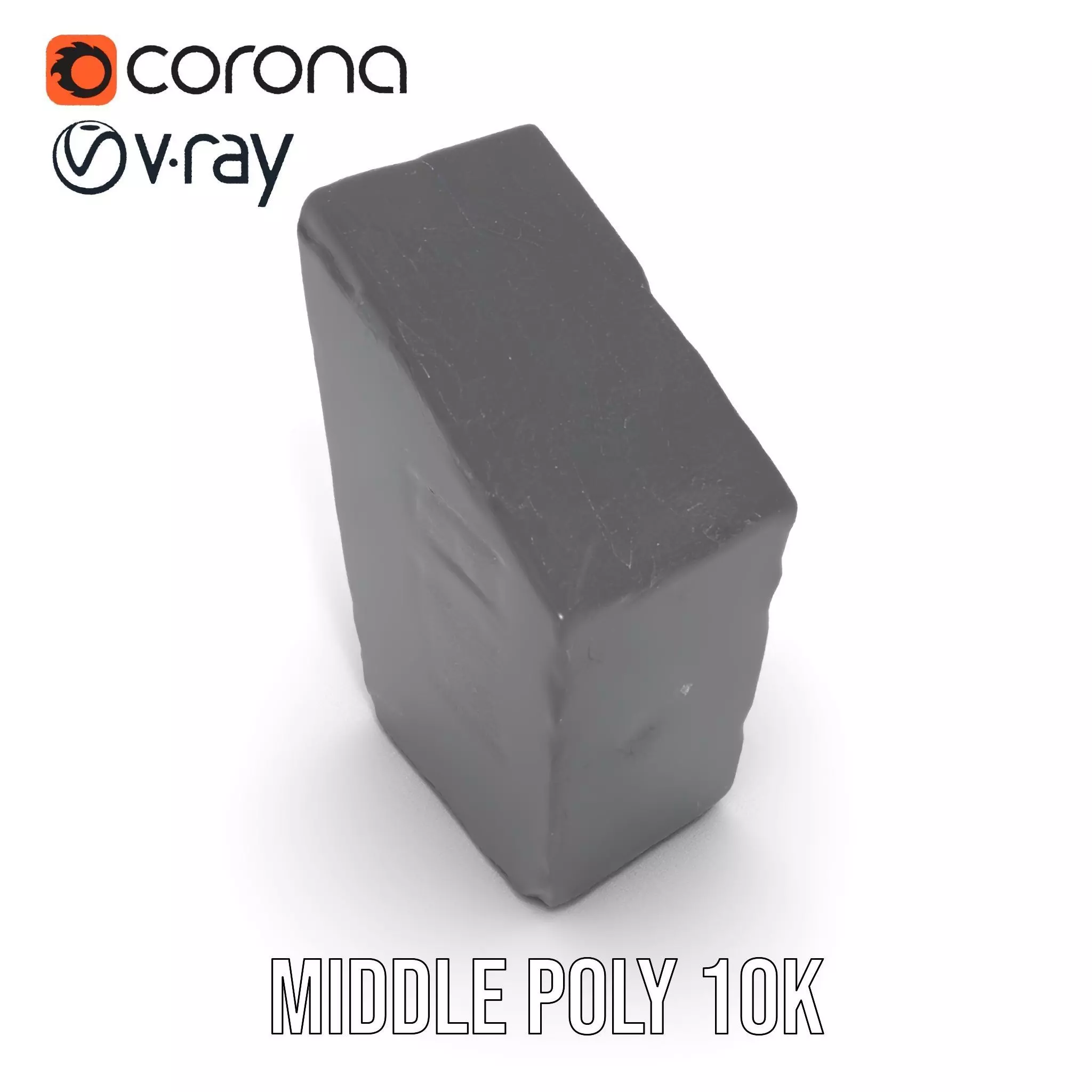 Ancient Stone Tablet model pack Low-poly 3D model_11