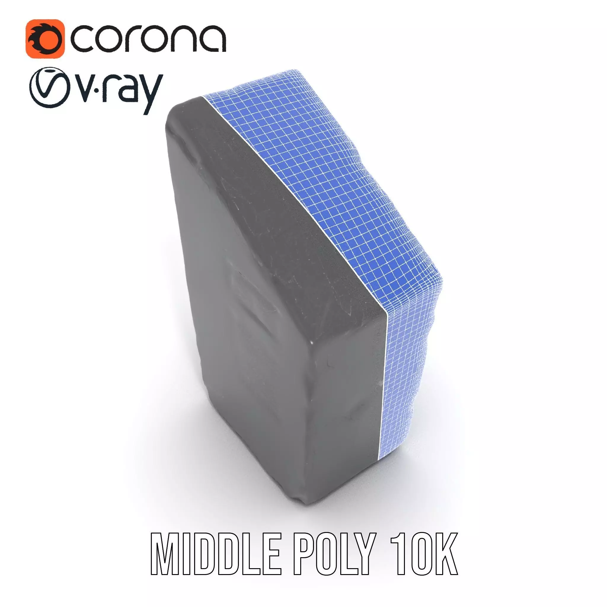 Ancient Stone Tablet model pack Low-poly 3D model_27