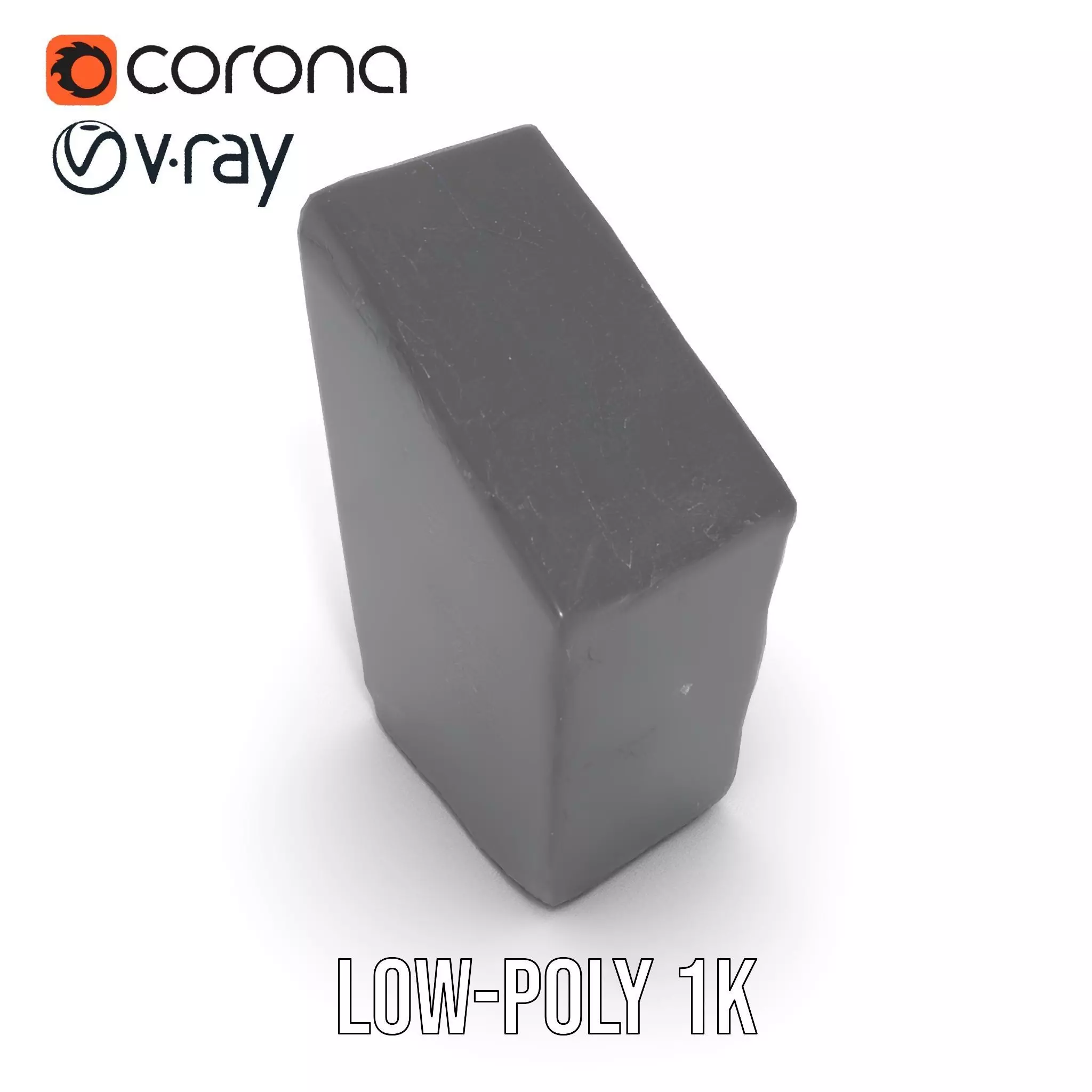 Ancient Stone Tablet model pack Low-poly 3D model_7