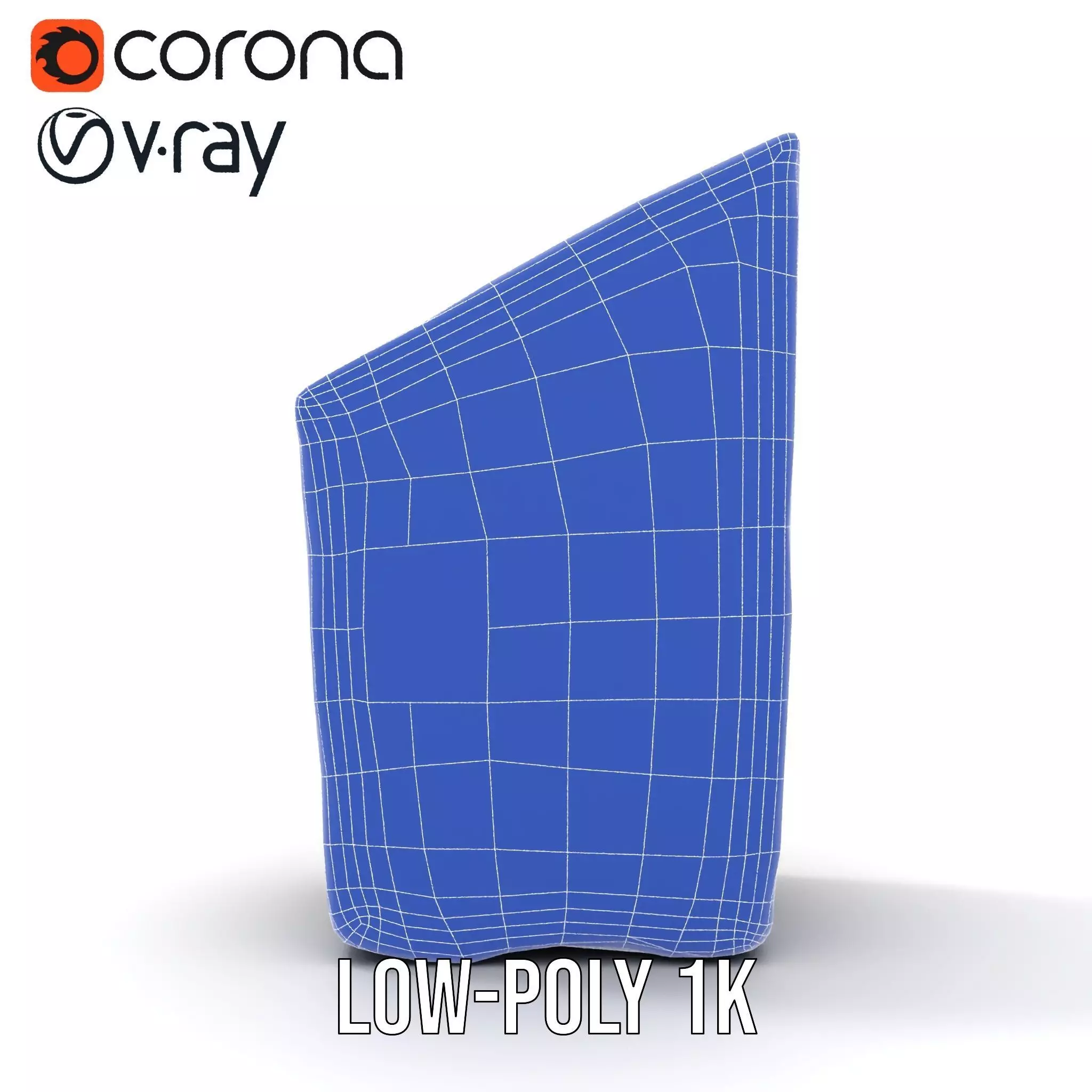 Ancient Stone Tablet model pack Low-poly 3D model_22