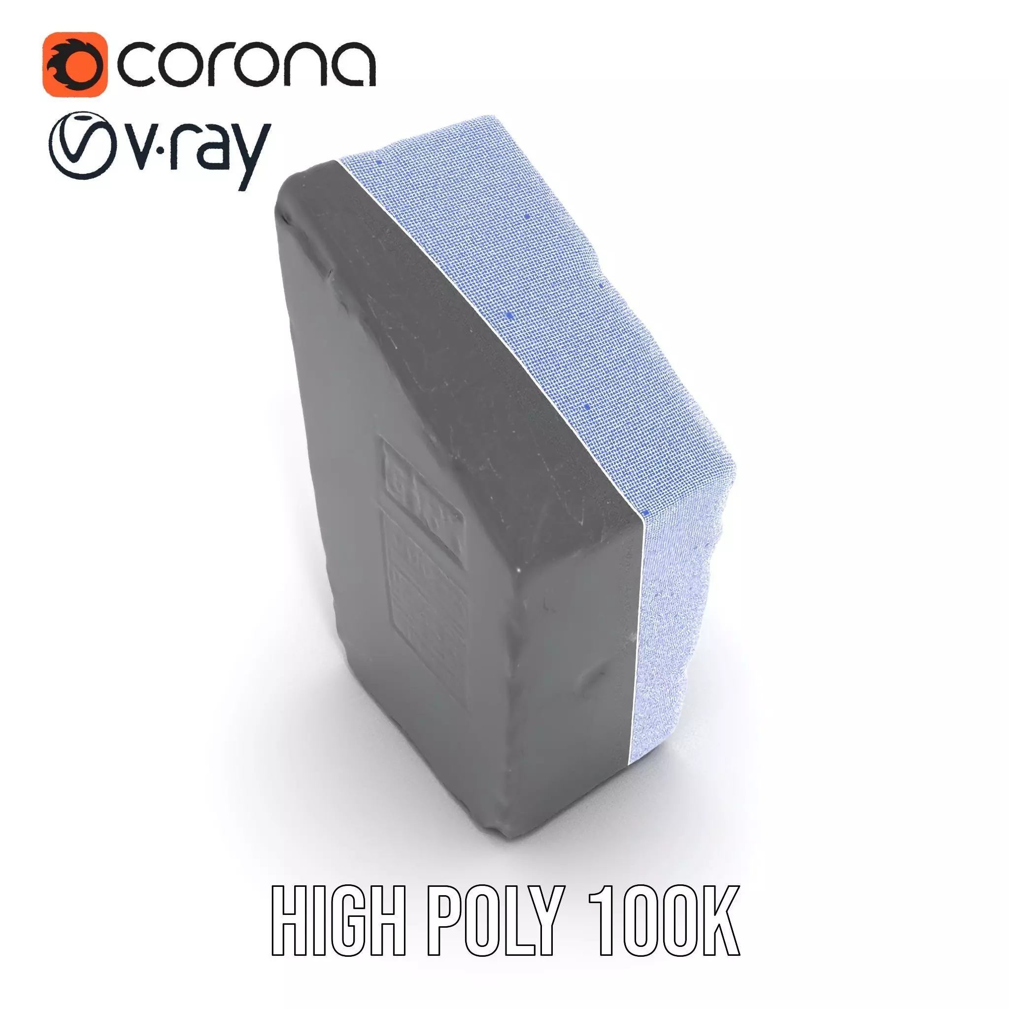 Ancient Stone Tablet model pack Low-poly 3D model_29