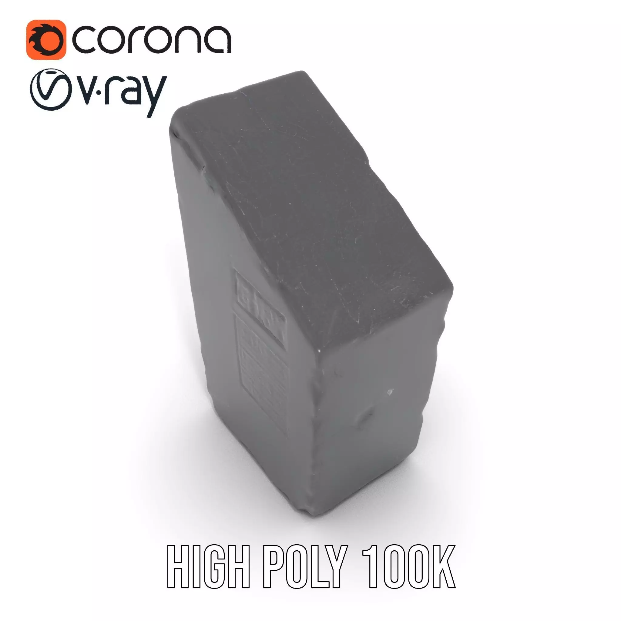 Ancient Stone Tablet model pack Low-poly 3D model_20