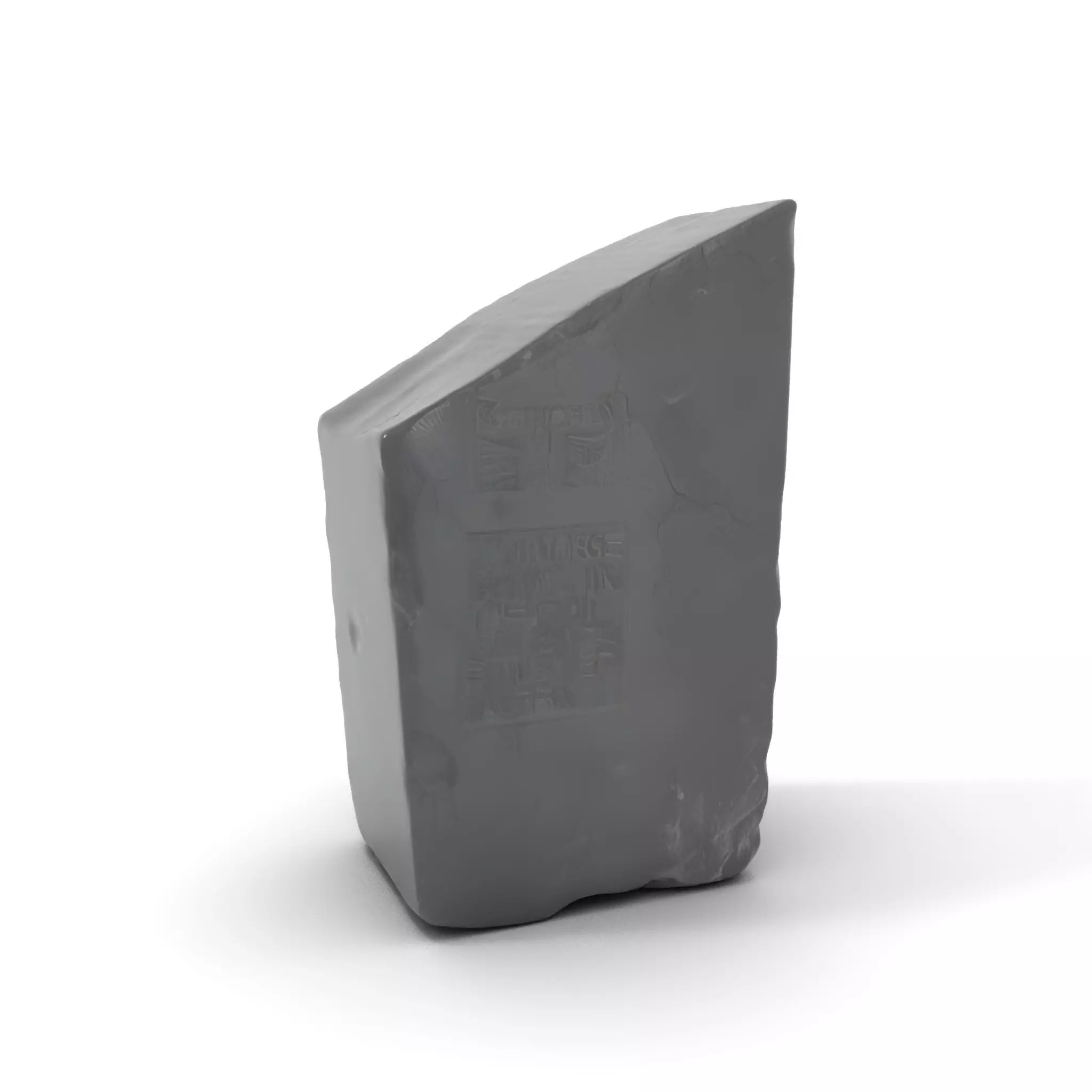 Ancient Stone Tablet model pack Low-poly 3D model_0