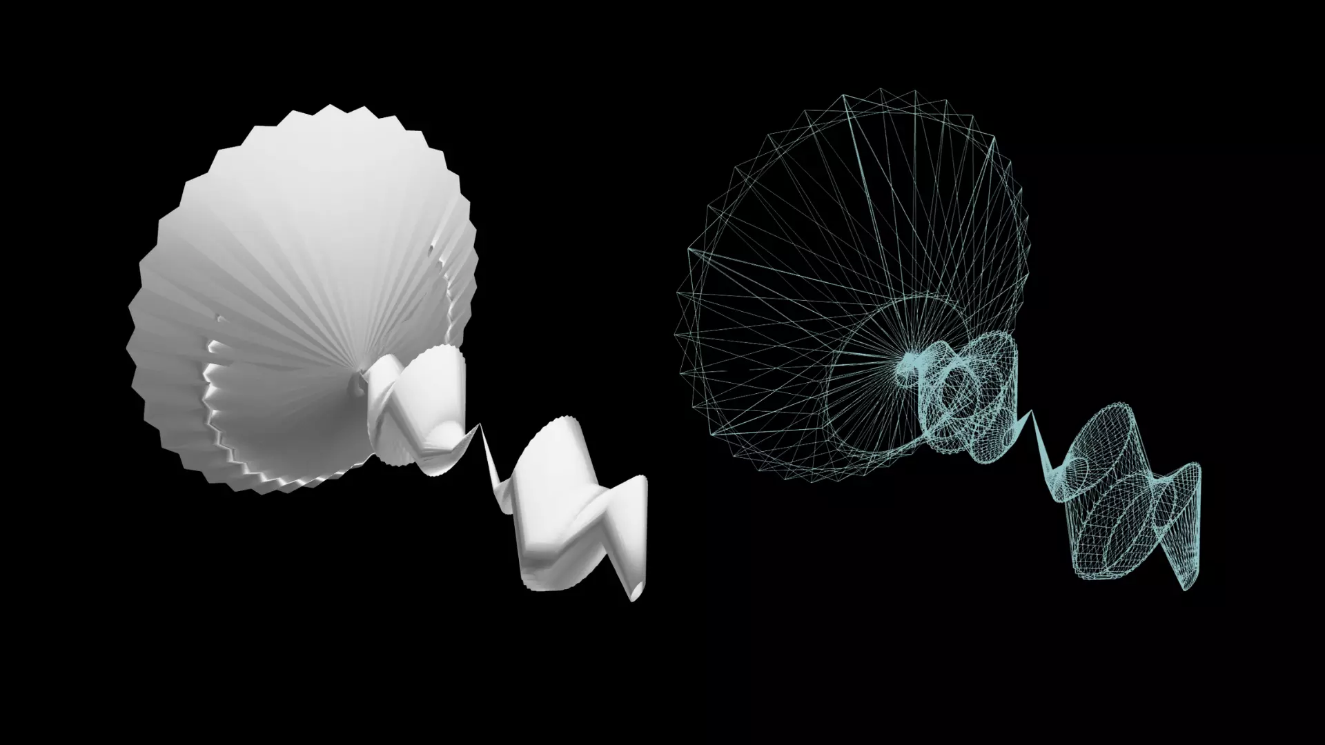 Neural Nucleus Model  Low-poly 3D model_1