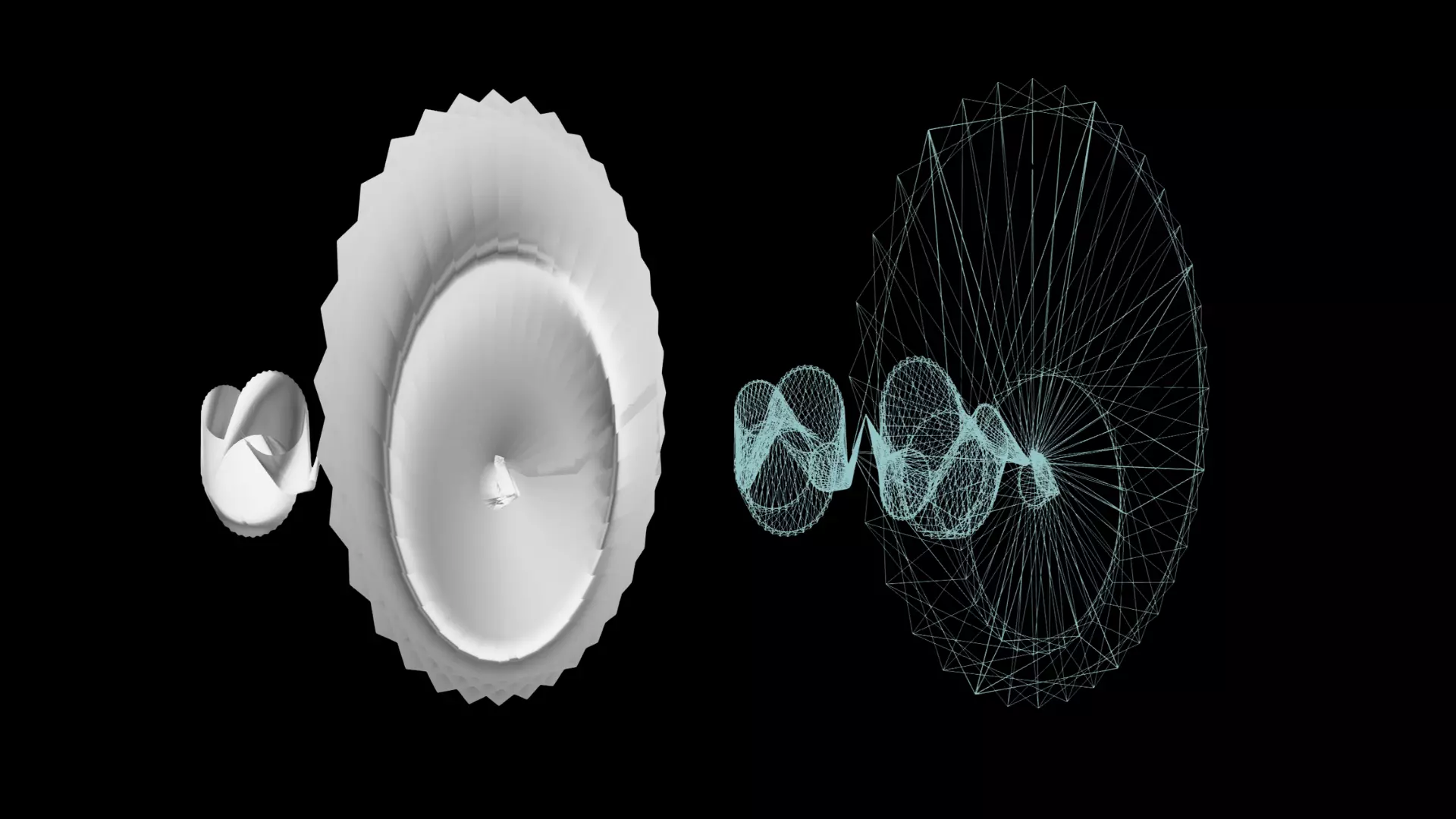 Neural Nucleus Model  Low-poly 3D model_3