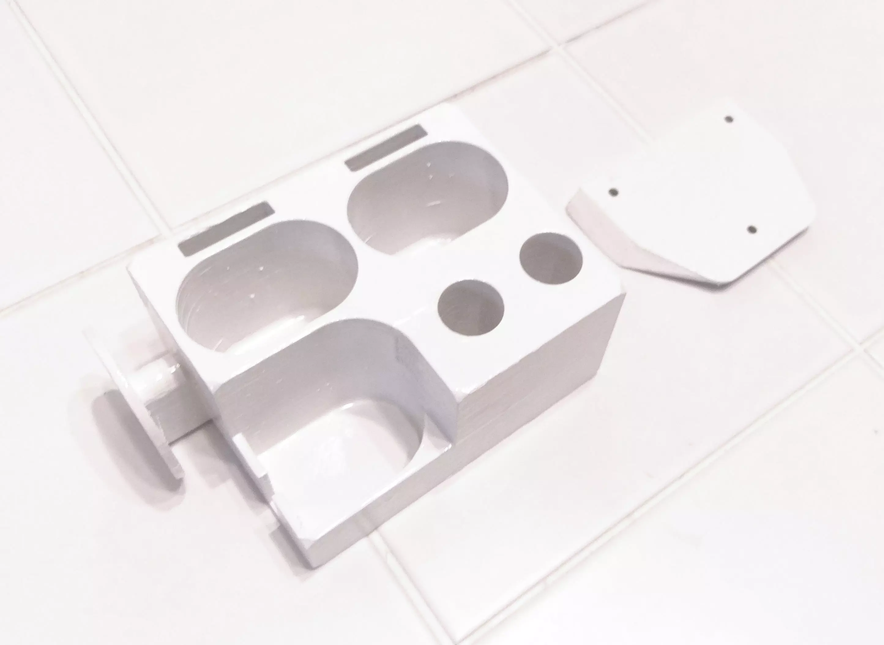 Toothbrush Toothpaste Holder 3D print model_5