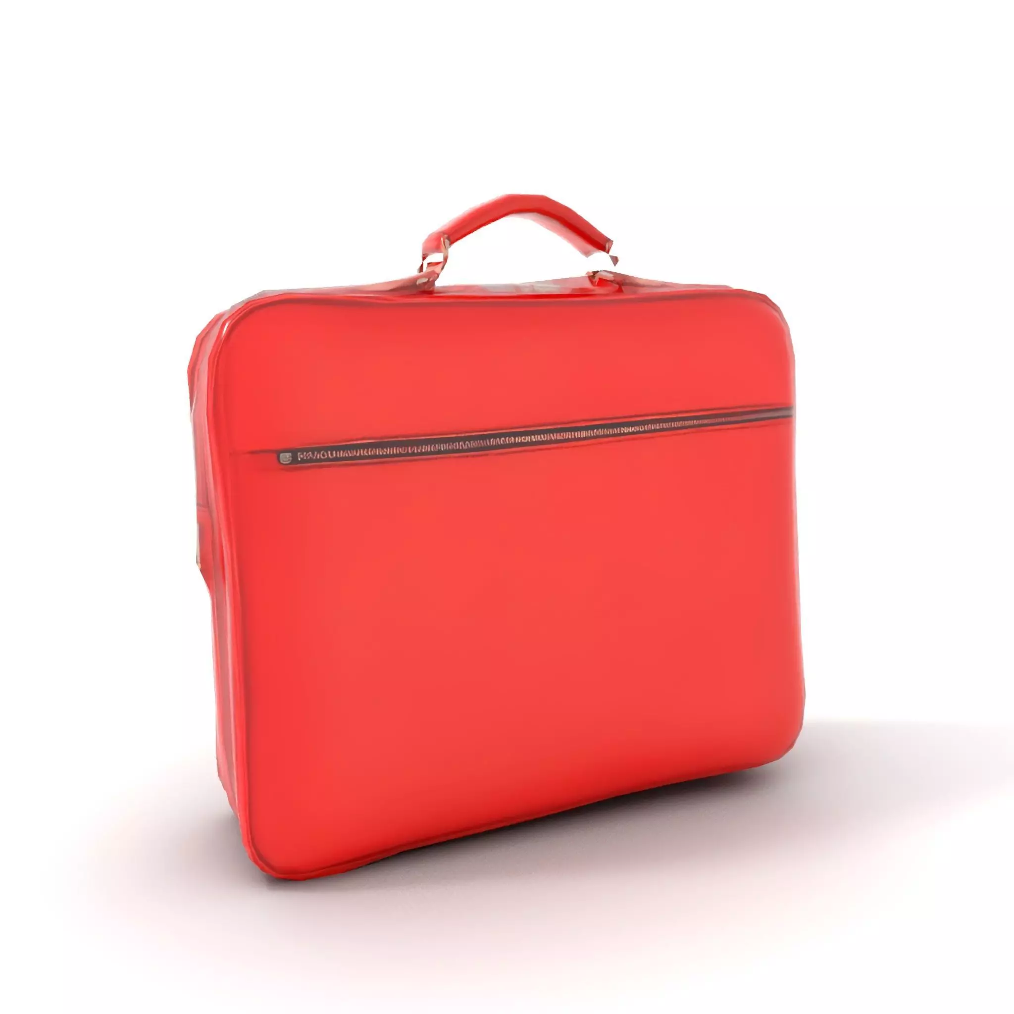 Elegant Red Briefcase model pack Low-poly 3D model_24