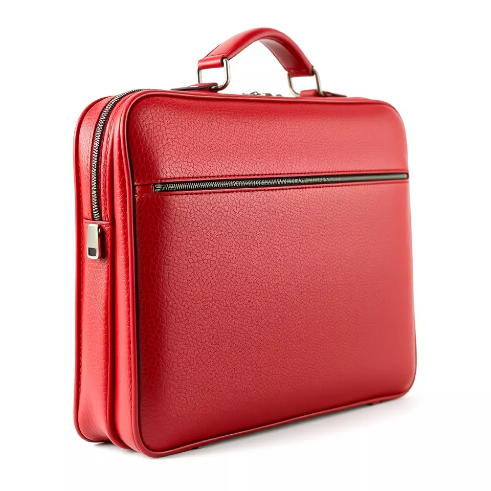 Elegant Red Briefcase model pack Low-poly 3D model_2