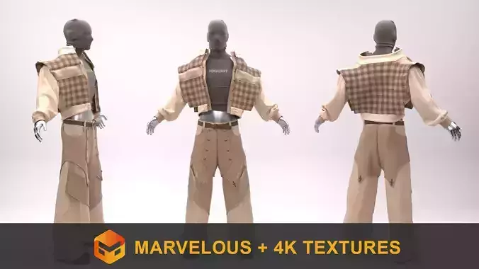 Leather hood beige outfit