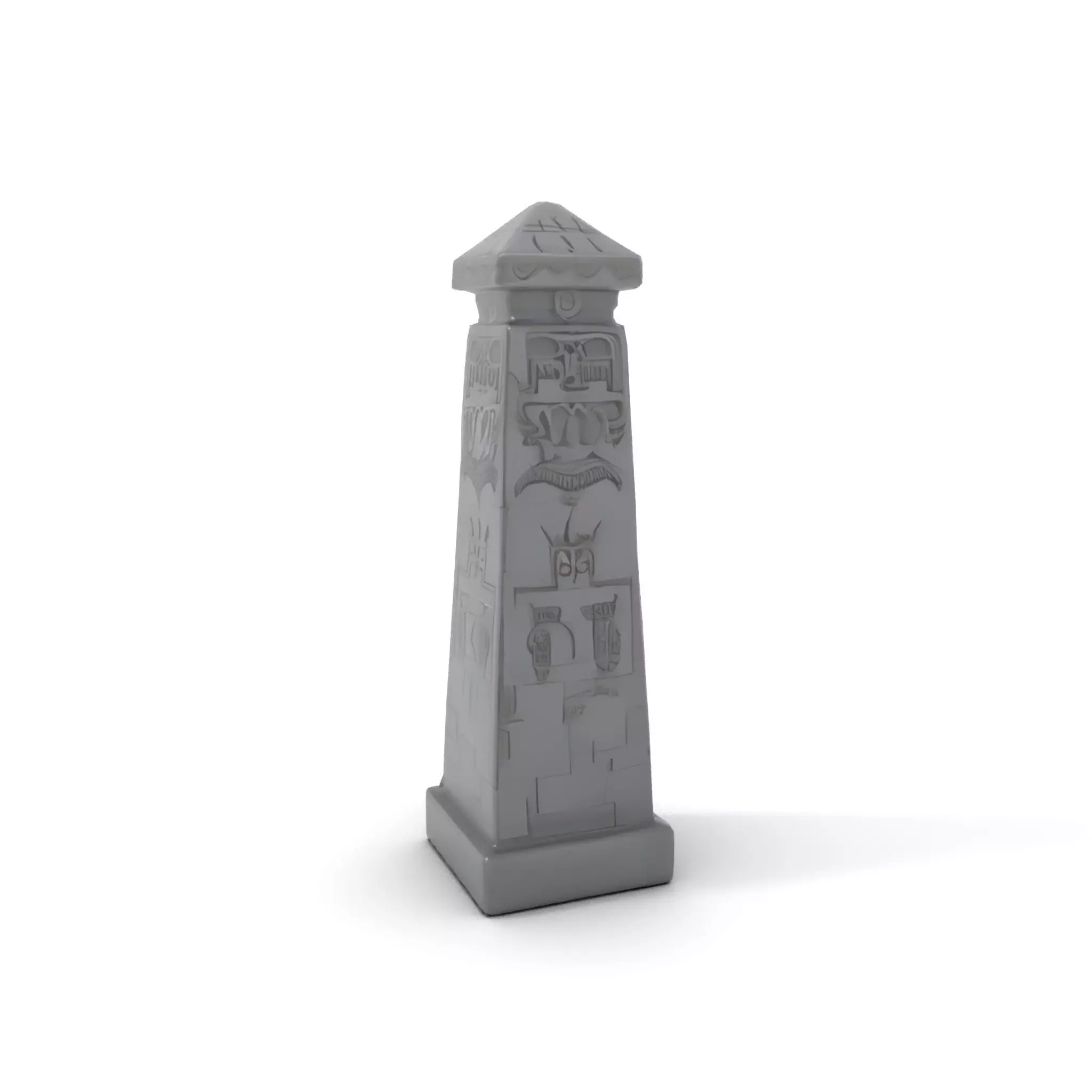 Ancient Obelisk Stone model pack Low-poly 3D model_9