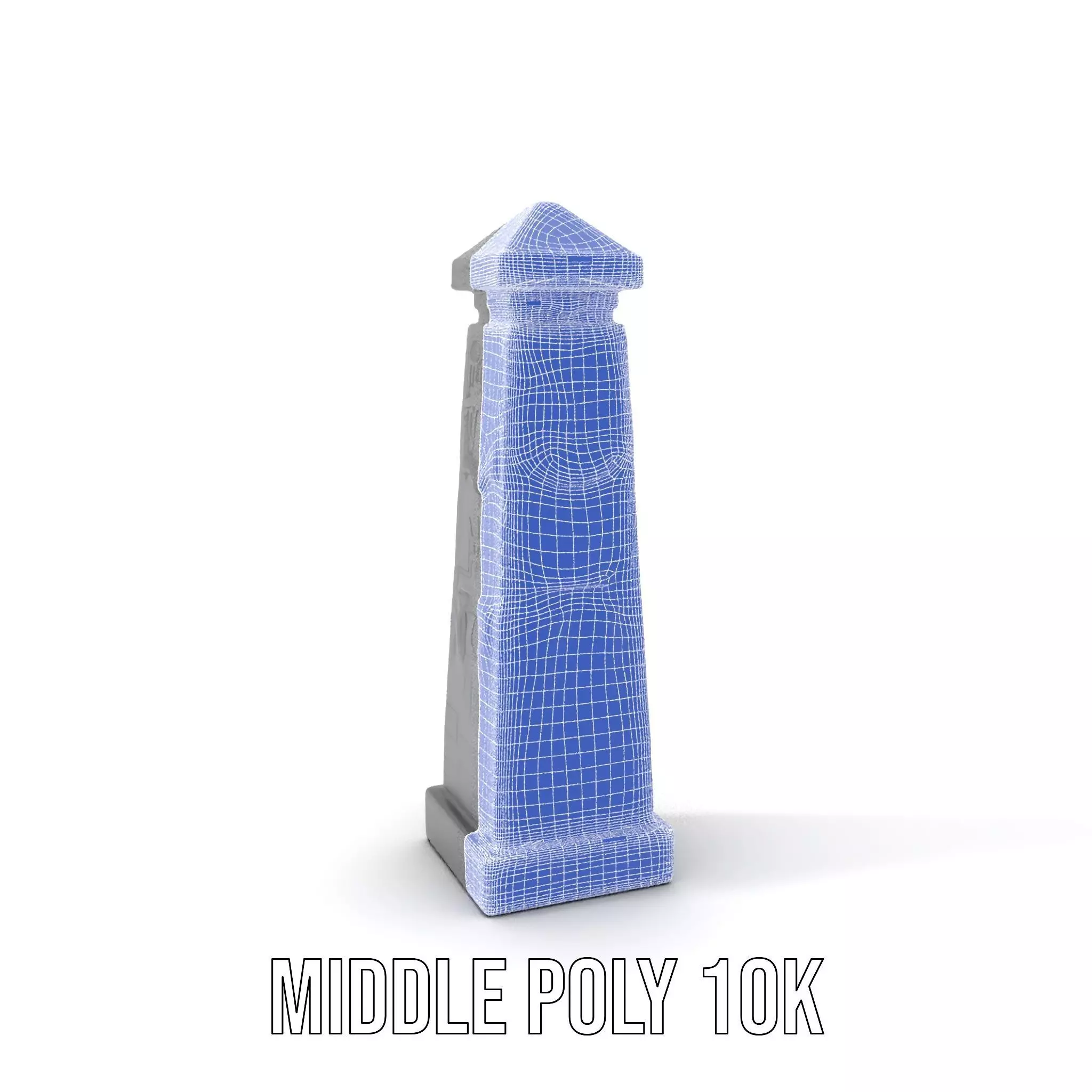 Ancient Obelisk Stone model pack Low-poly 3D model_11