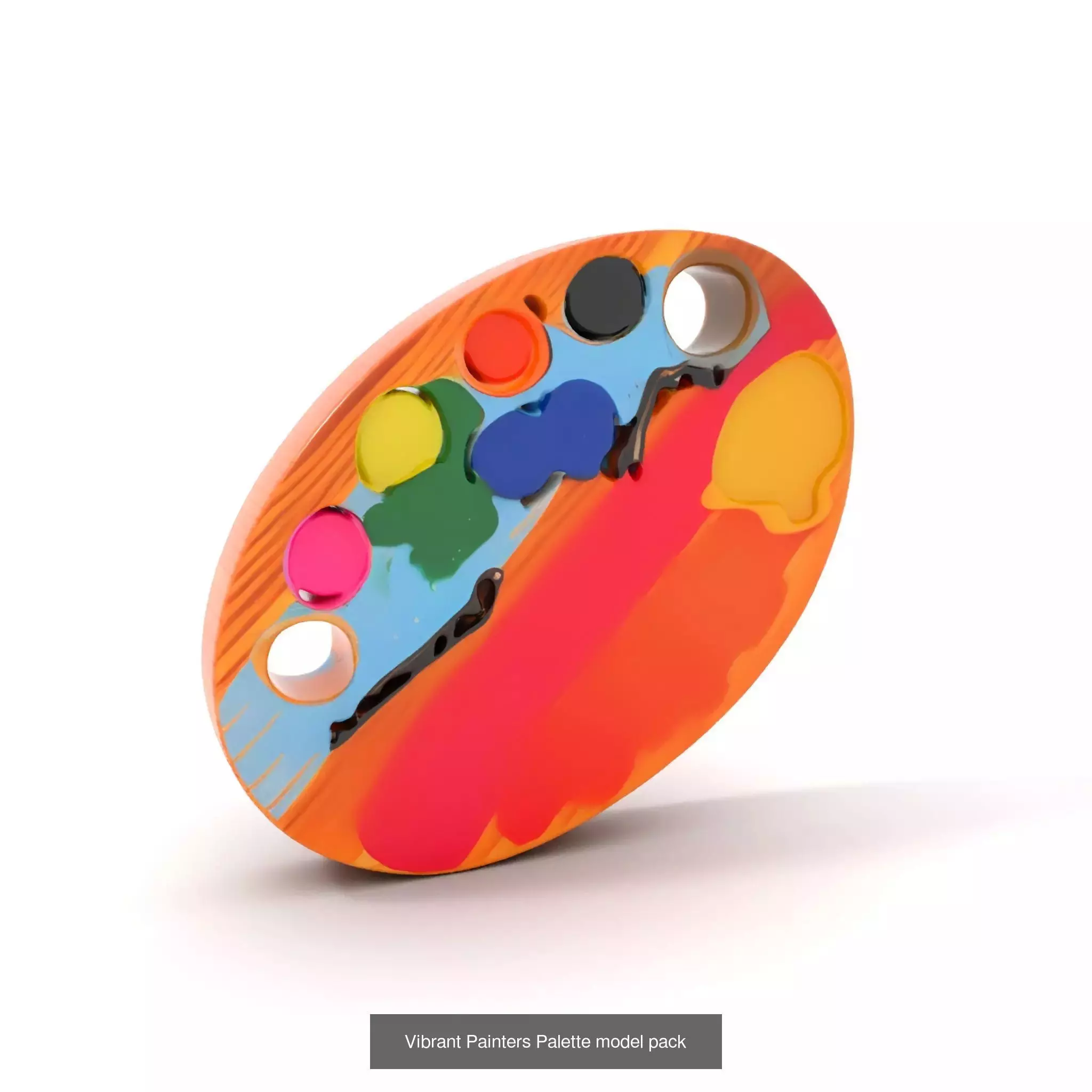 Eclectic 3D Showcase Pack 3D Model Collection_19