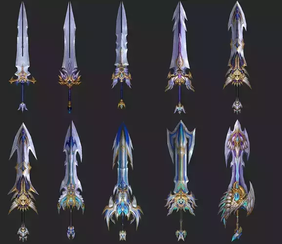 Light Divine Great Swords of the Archangel