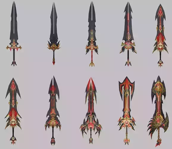 Dark Divine Great Swords of the Archangel