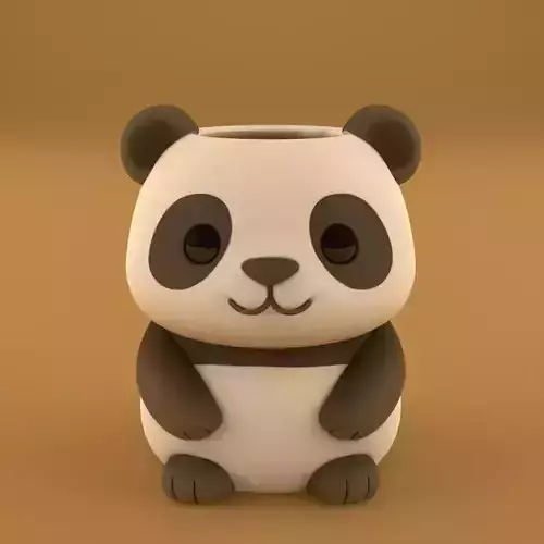 Cute Panda Planter