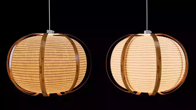 TAGGTOFS Pendant Lamp Shade White Bamboo Ikea