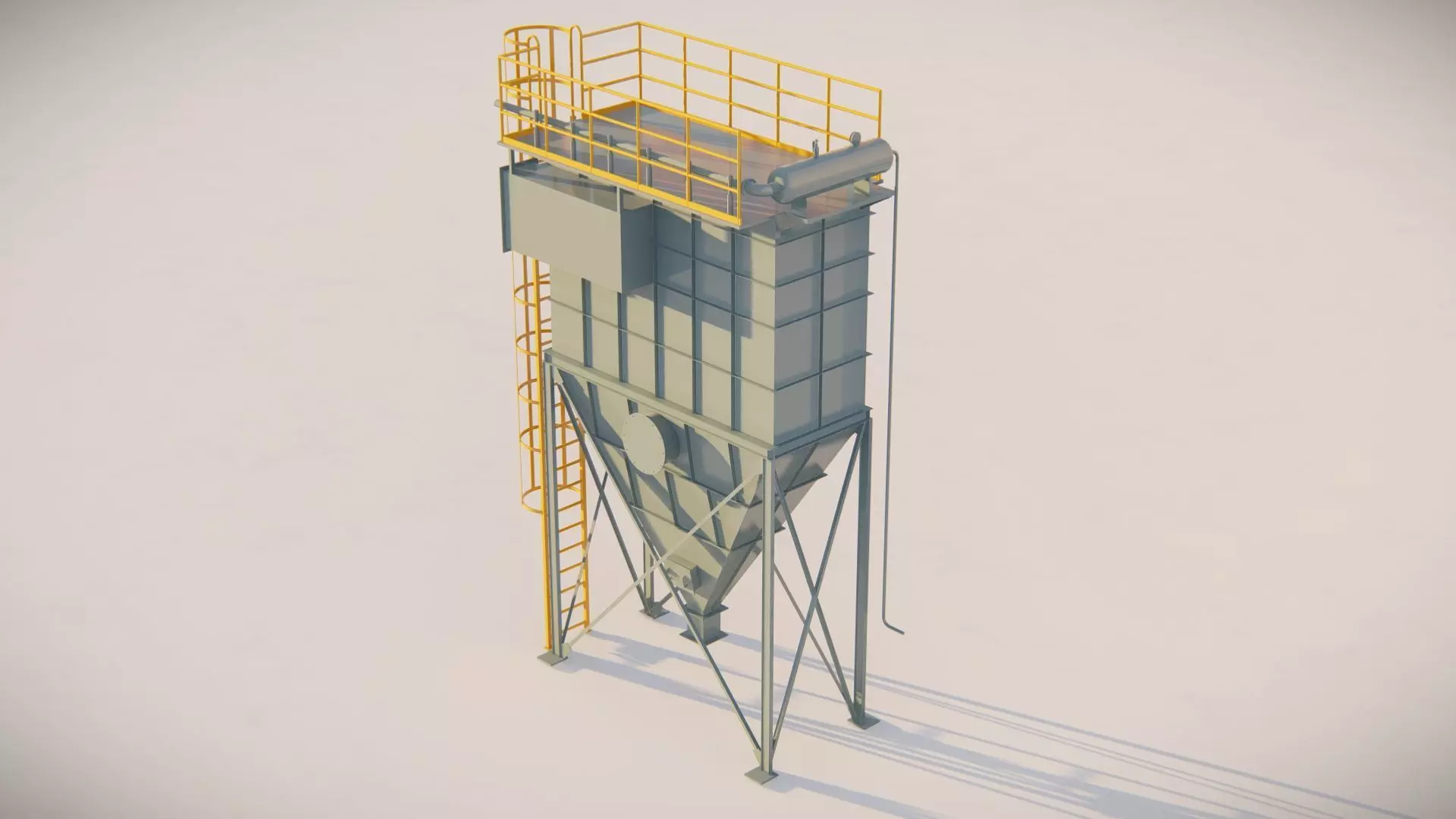 dust collector 3D Model 3D model