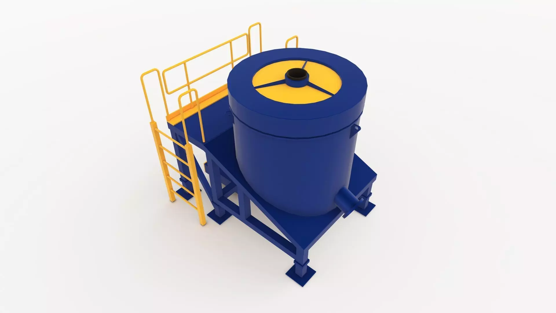 Falcon gravit concentrator 3D model_0