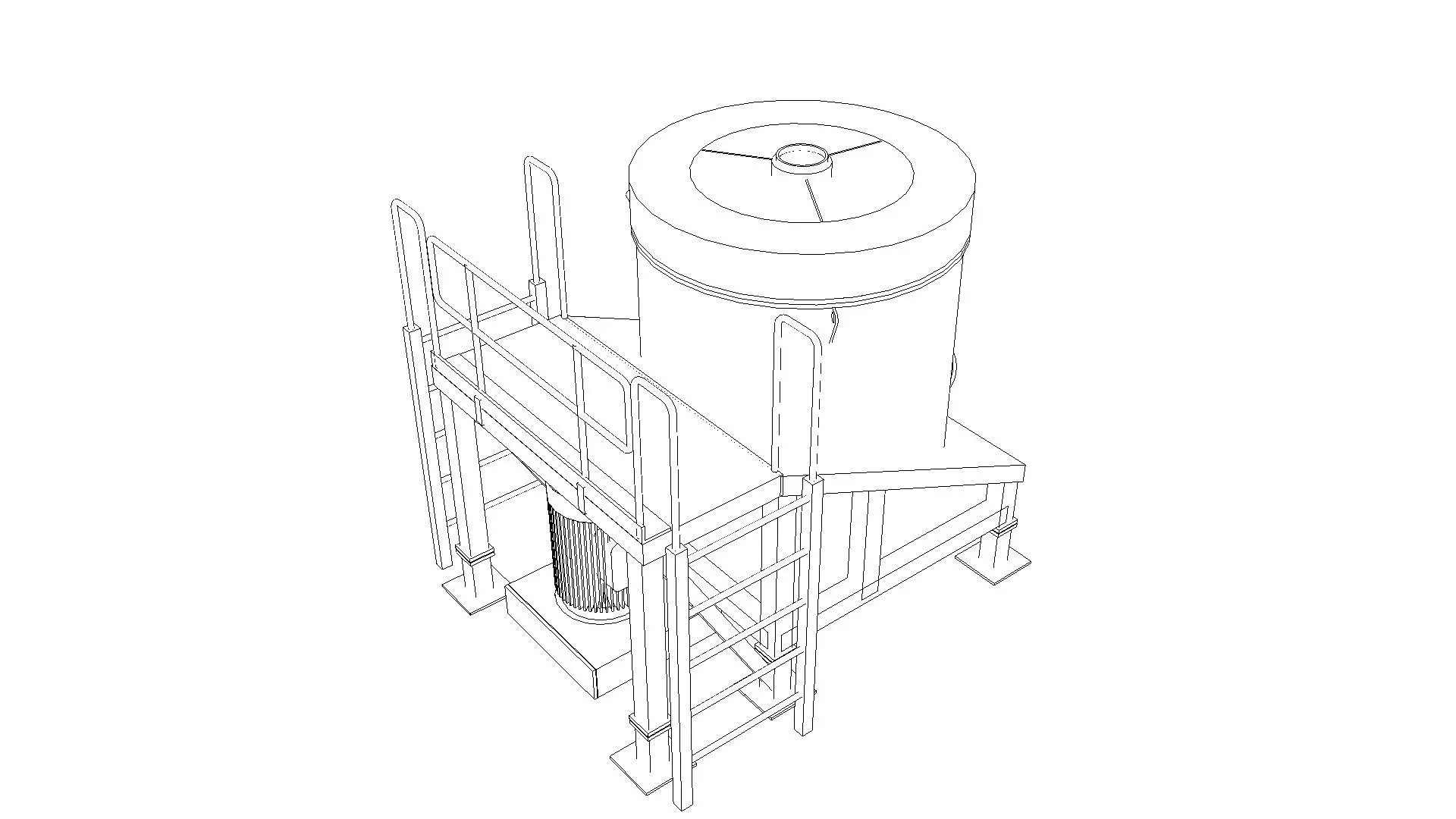 Falcon gravit concentrator 3D model_6