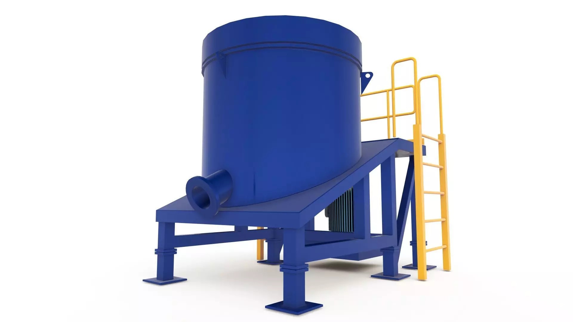 Falcon gravit concentrator 3D model_1