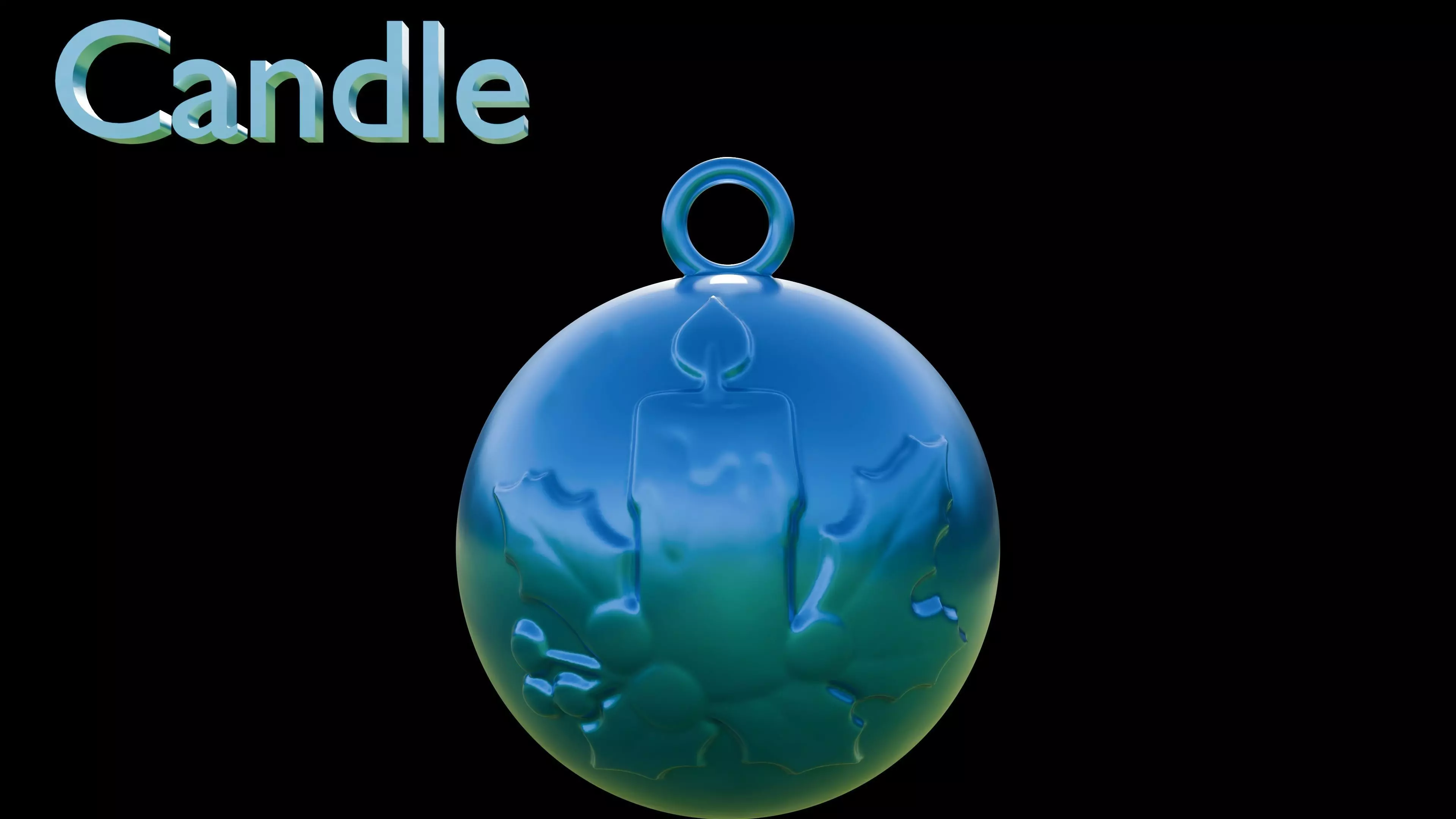 Christmas Balls 3D print model_1