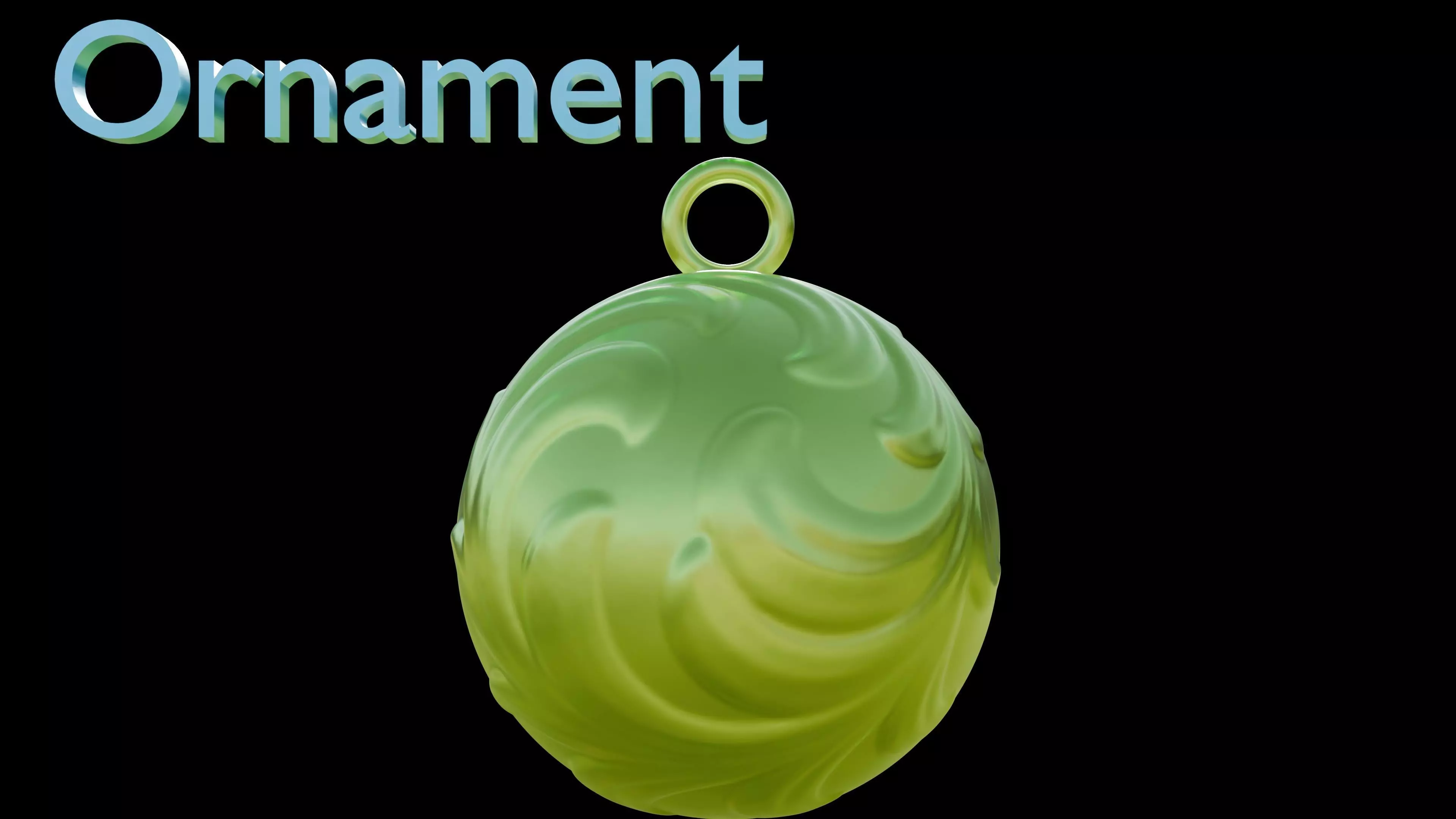 Christmas Balls 3D print model_9