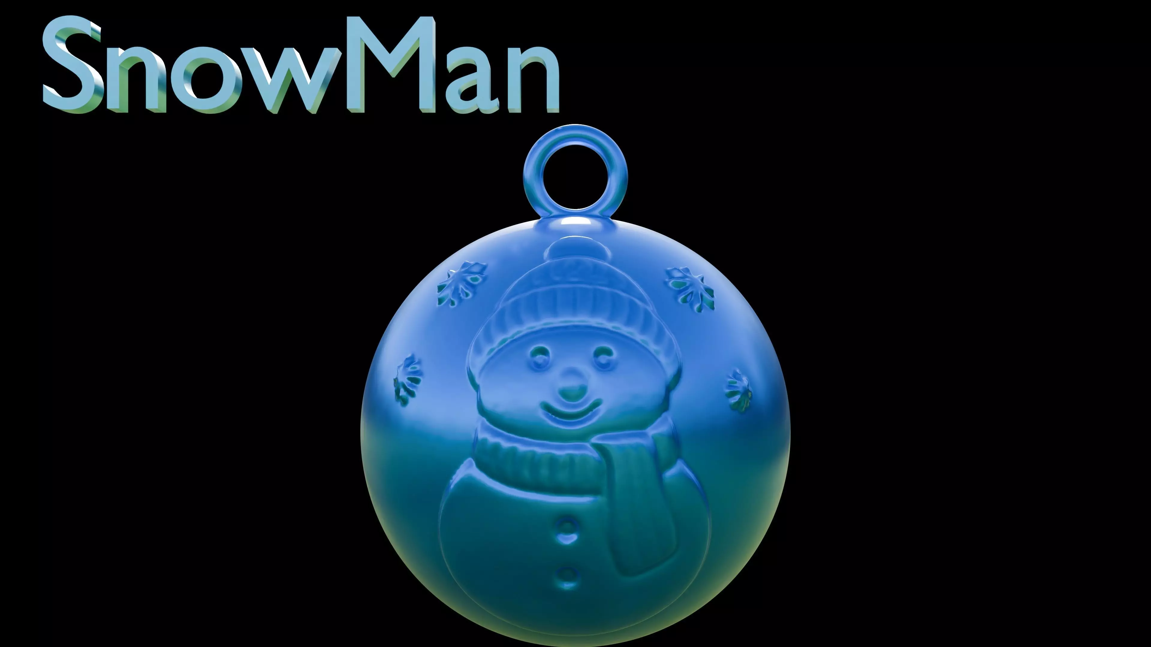 Christmas Balls 3D print model_12