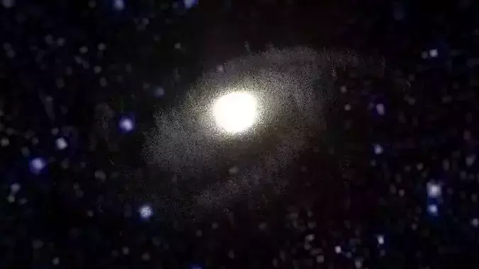 M100 Galaxy 3D model