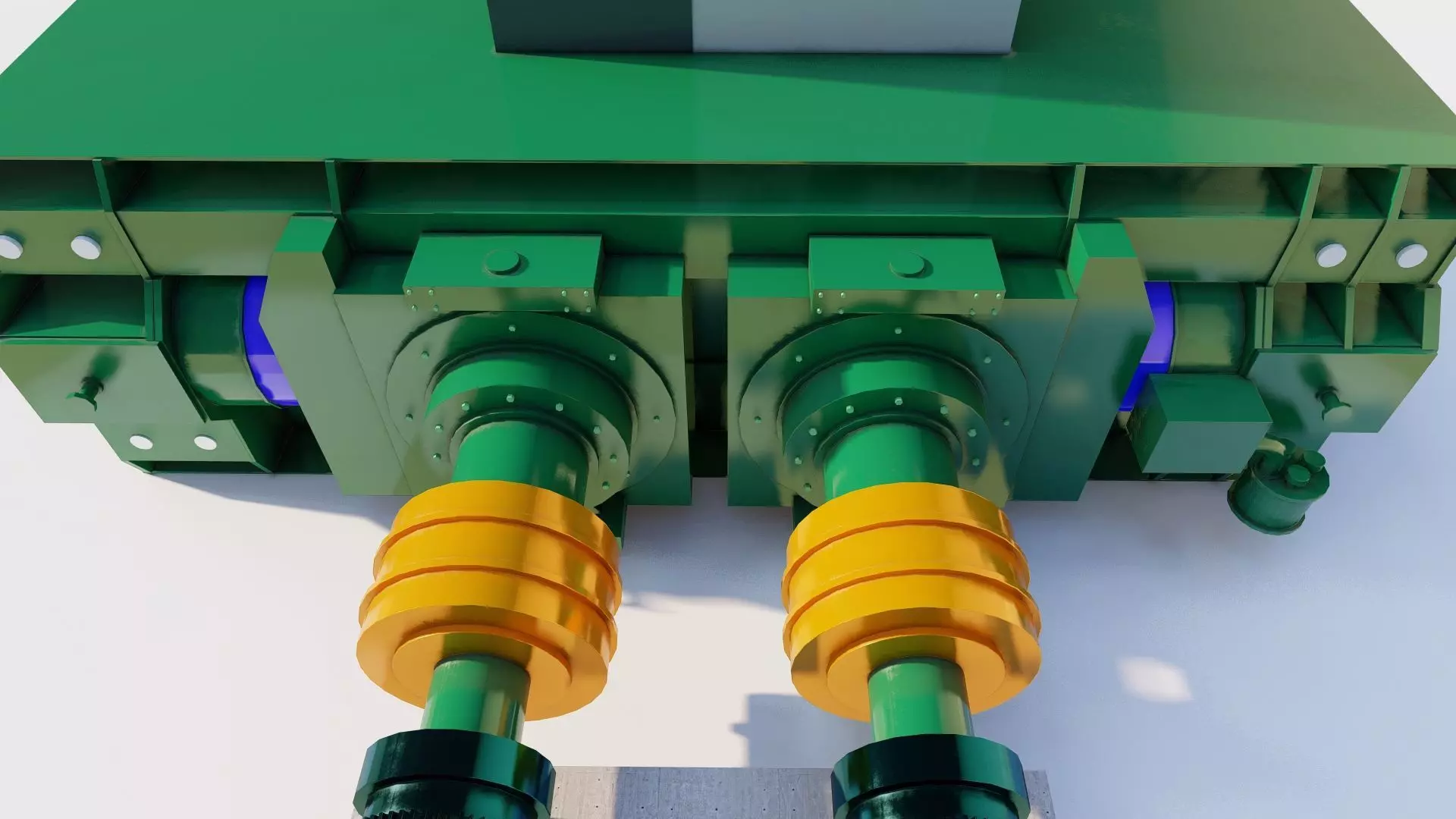 High Pressure Grinding Roll 3D model_3