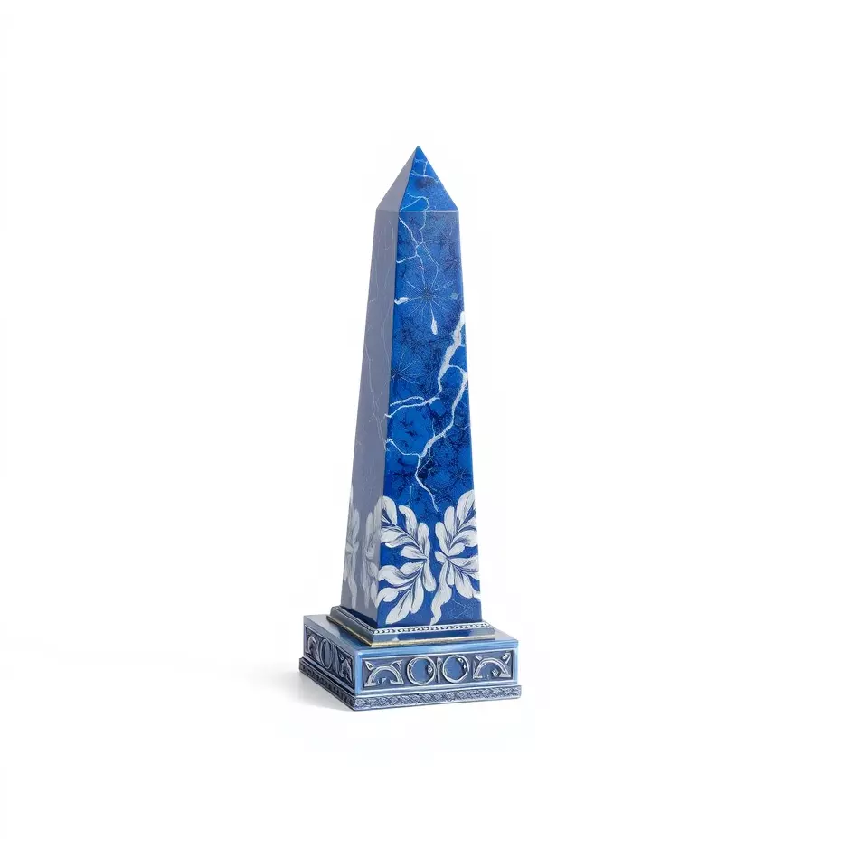 Cerulean Obelisk Dcor model pack Low-poly 3D model_2