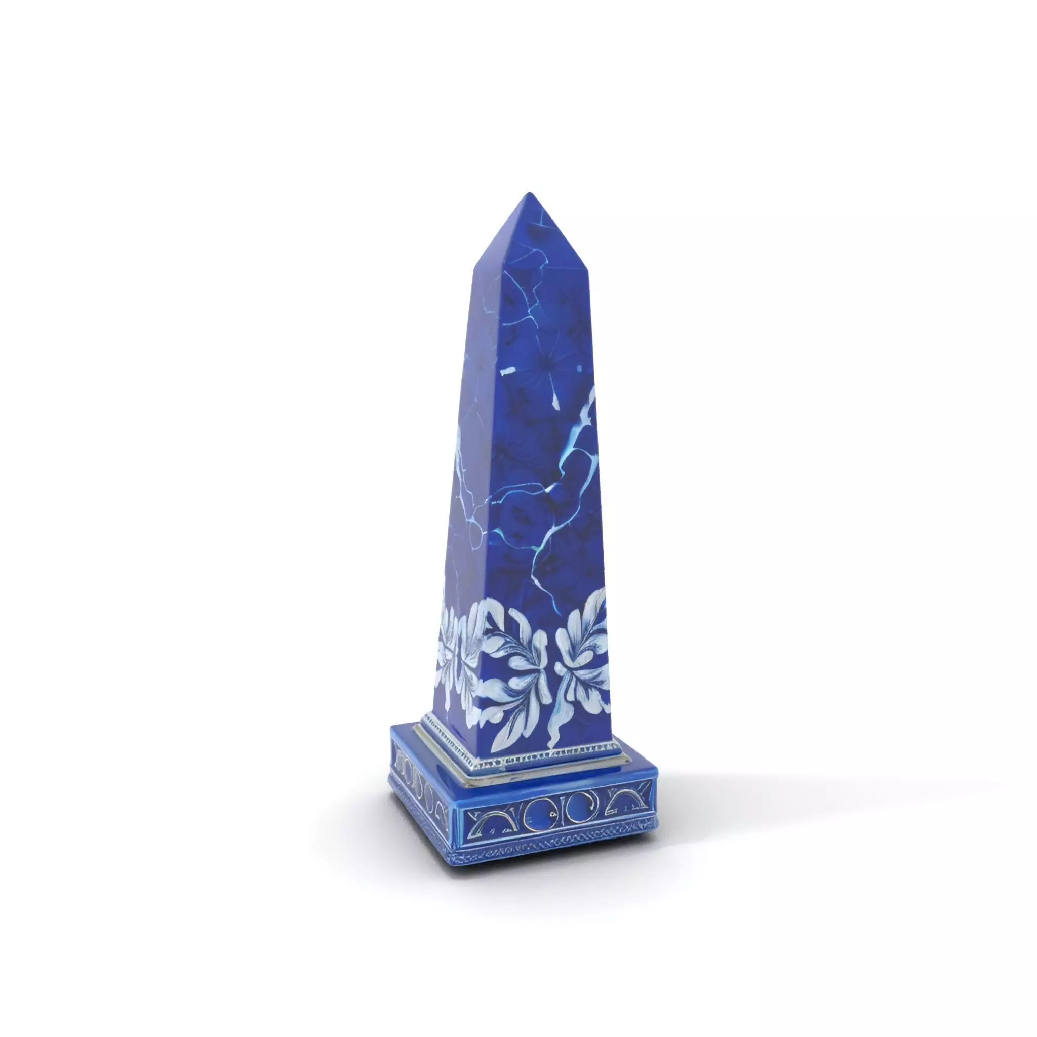 Cerulean Obelisk Dcor model pack Low-poly 3D model_5