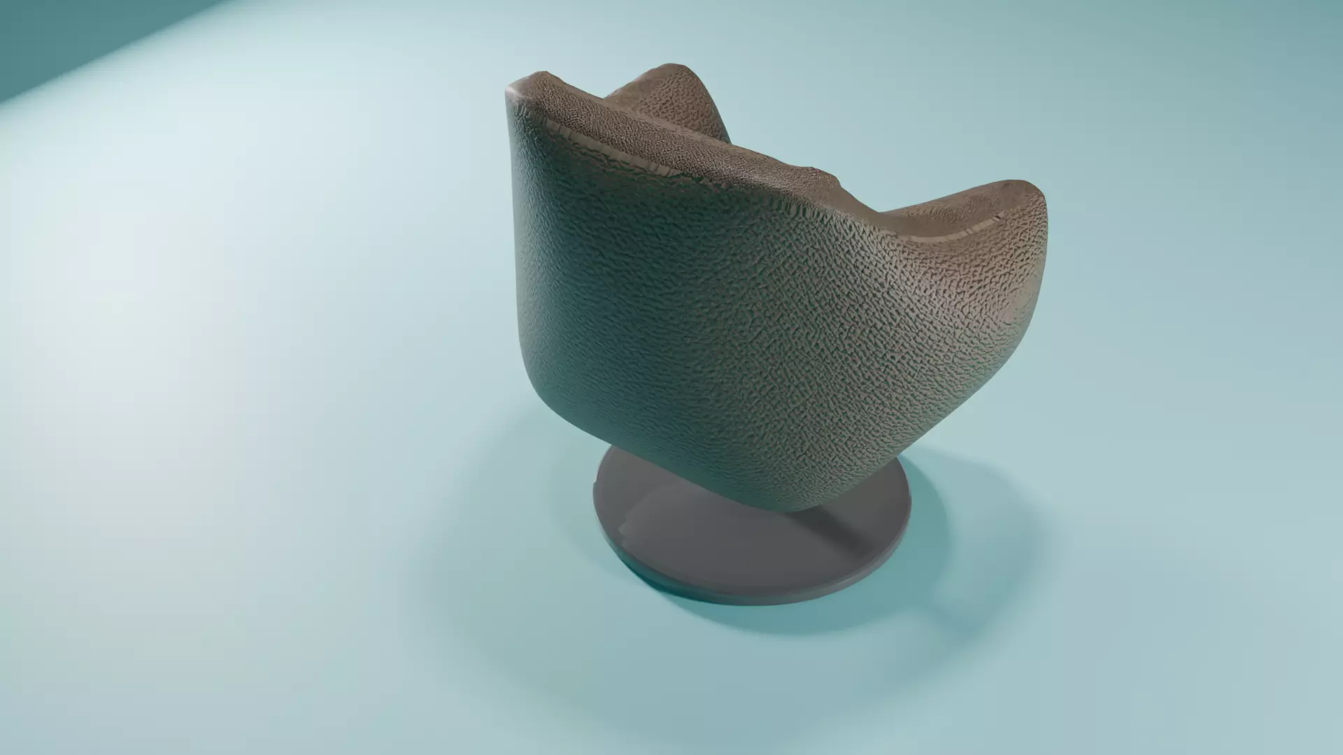 Modern Leather Chair 3D Model 3D model_3