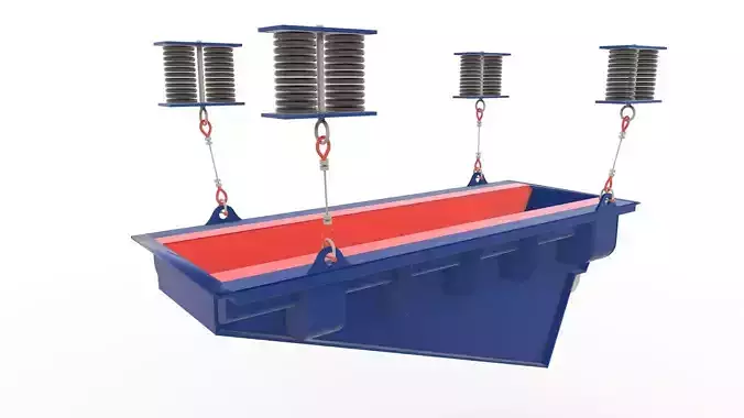 shaker feeder 3D model