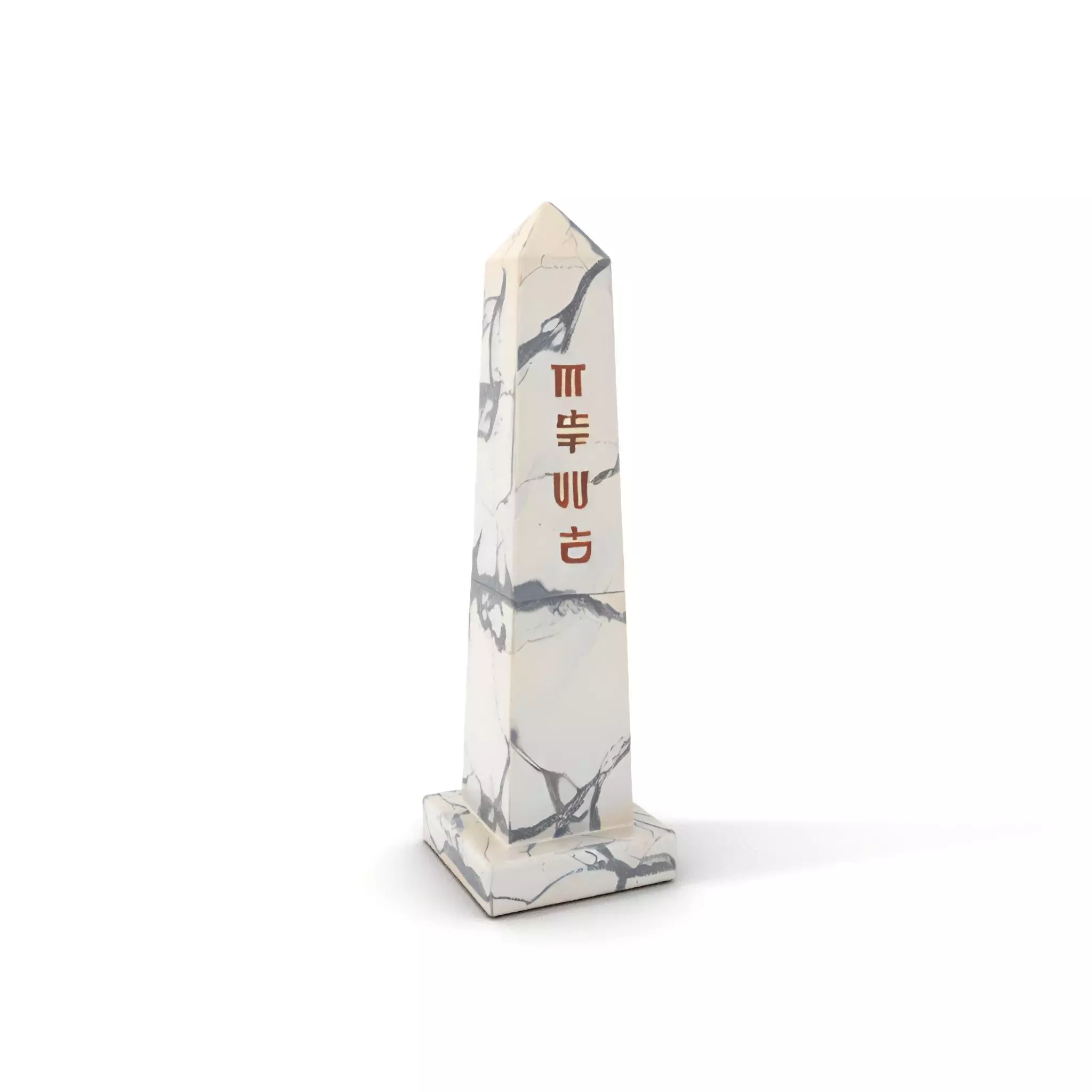 Marble Obelisk model pack Low-poly 3D model_0