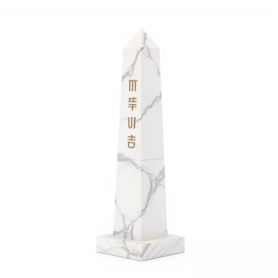 Marble Obelisk model pack Low-poly 3D model_2