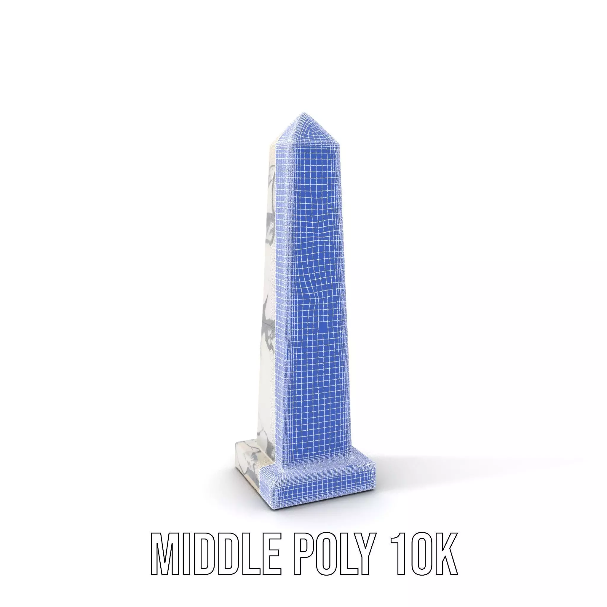 Marble Obelisk model pack Low-poly 3D model_6