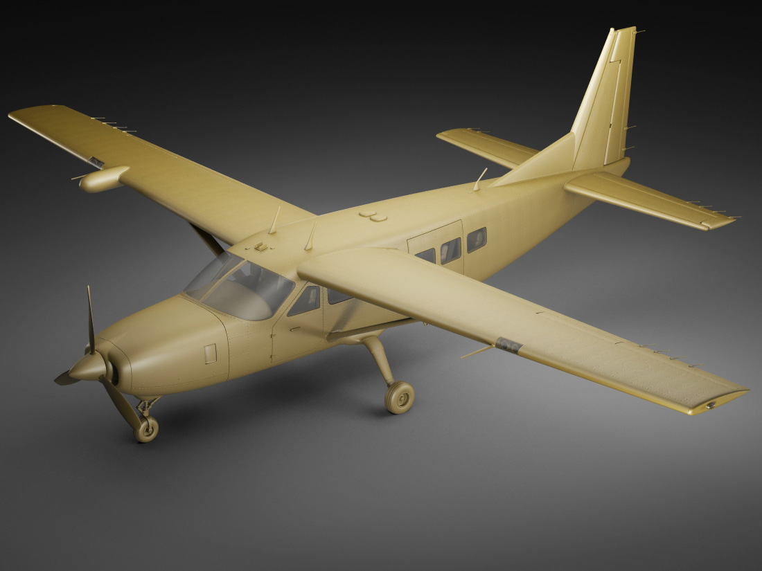 Cessna 208 Caravan 3D model_18