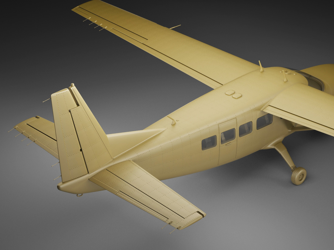 Cessna 208 Caravan 3D model_19