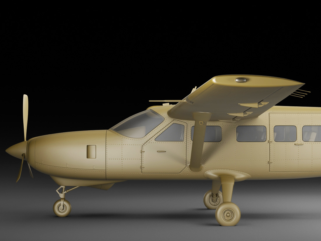 Cessna 208 Caravan 3D model_21