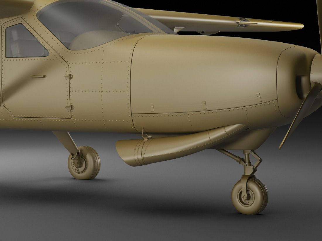 Cessna 208 Caravan 3D model_20
