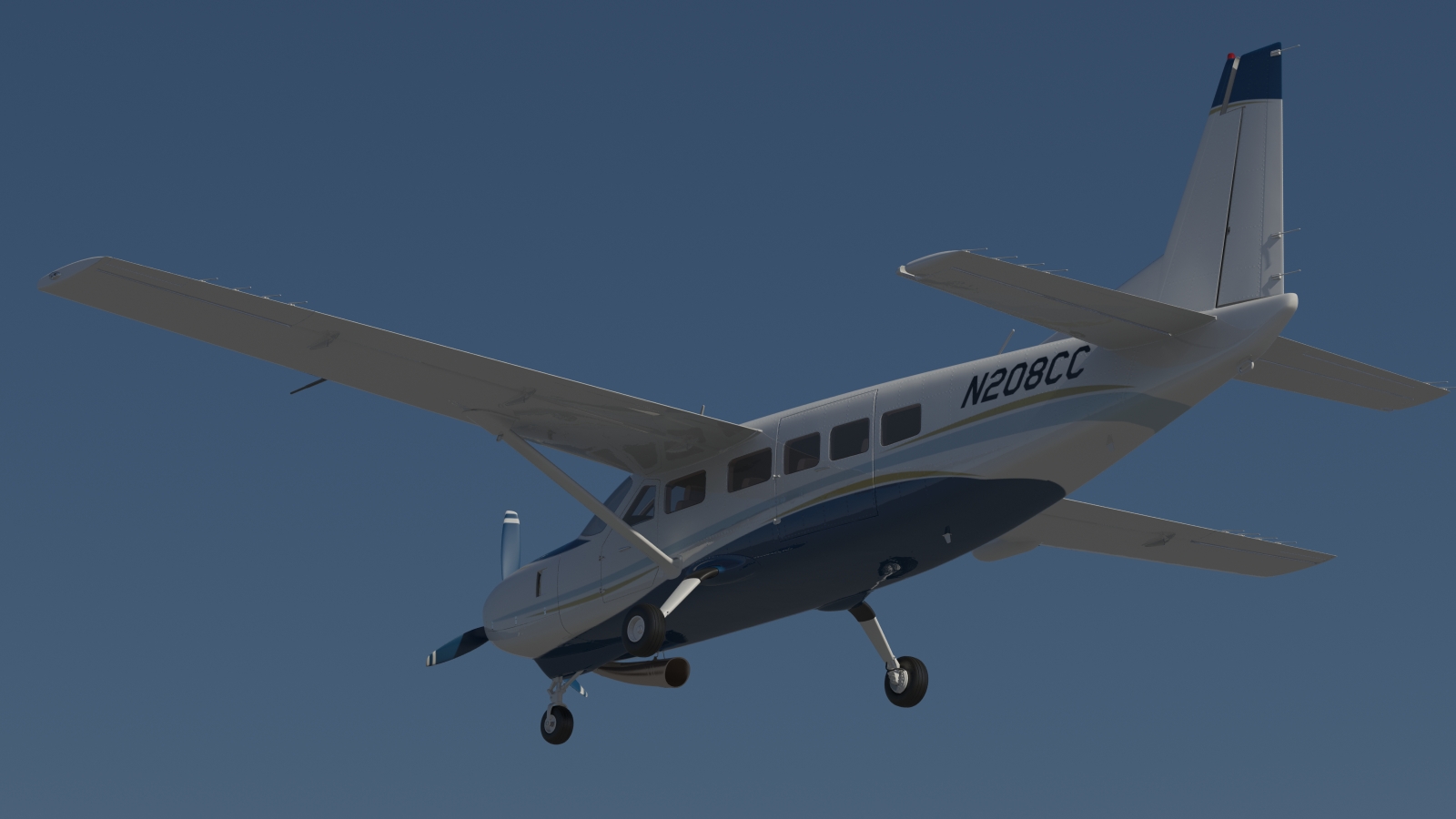 Cessna 208 Caravan 3D model_13