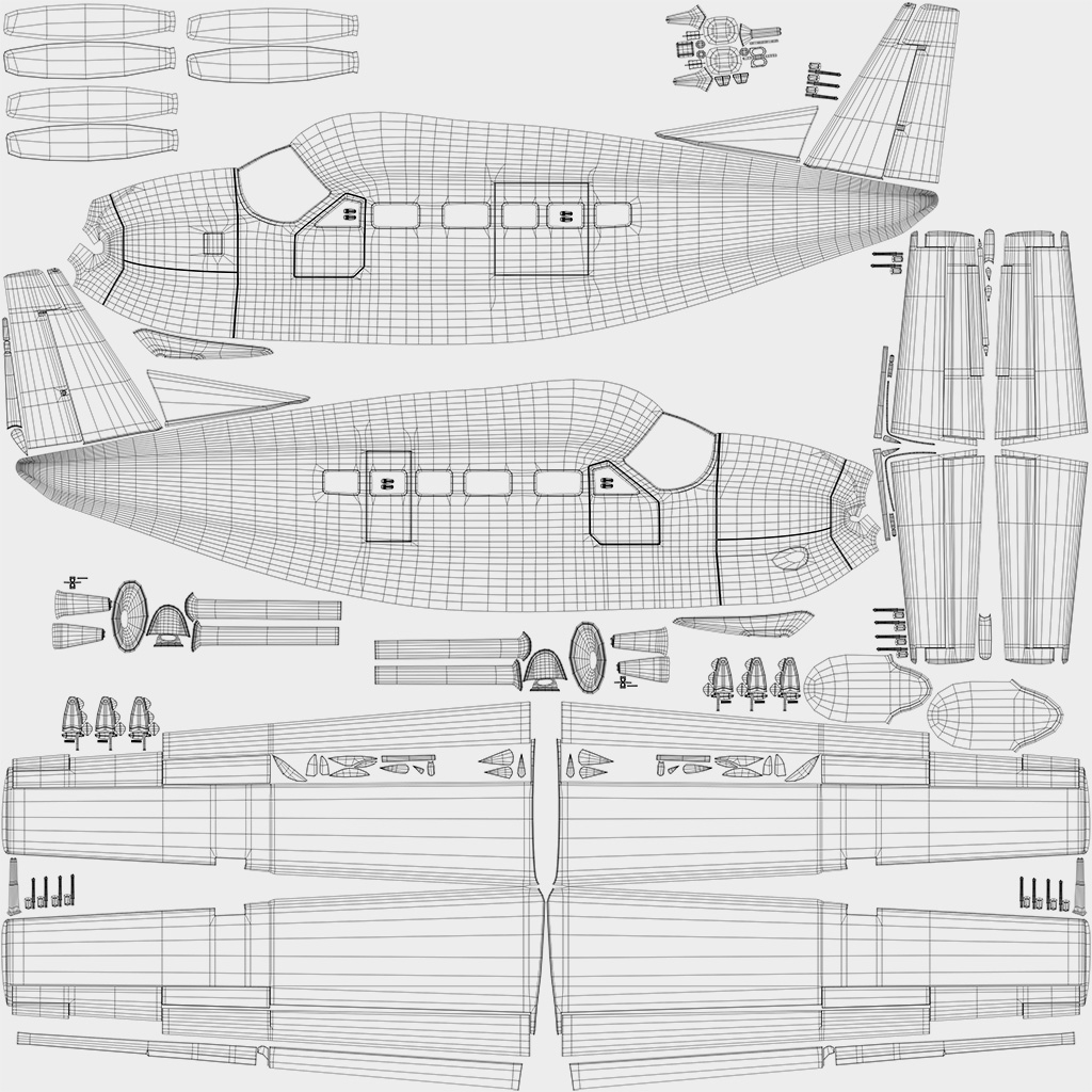 Cessna 208 Caravan 3D model_25