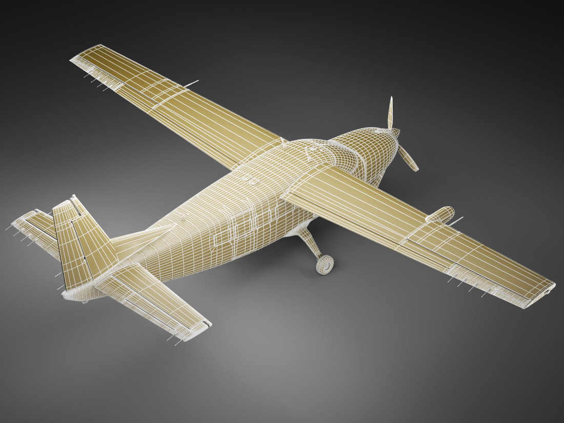 Cessna 208 Caravan 3D model_24