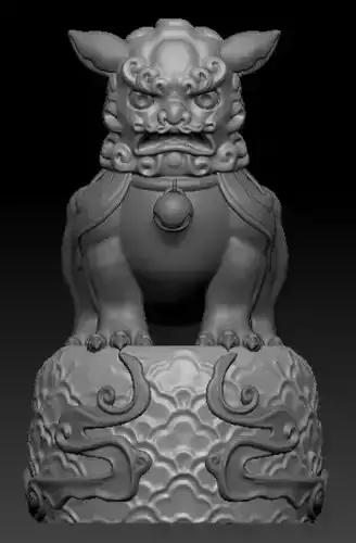 Chinese Guardian Lion