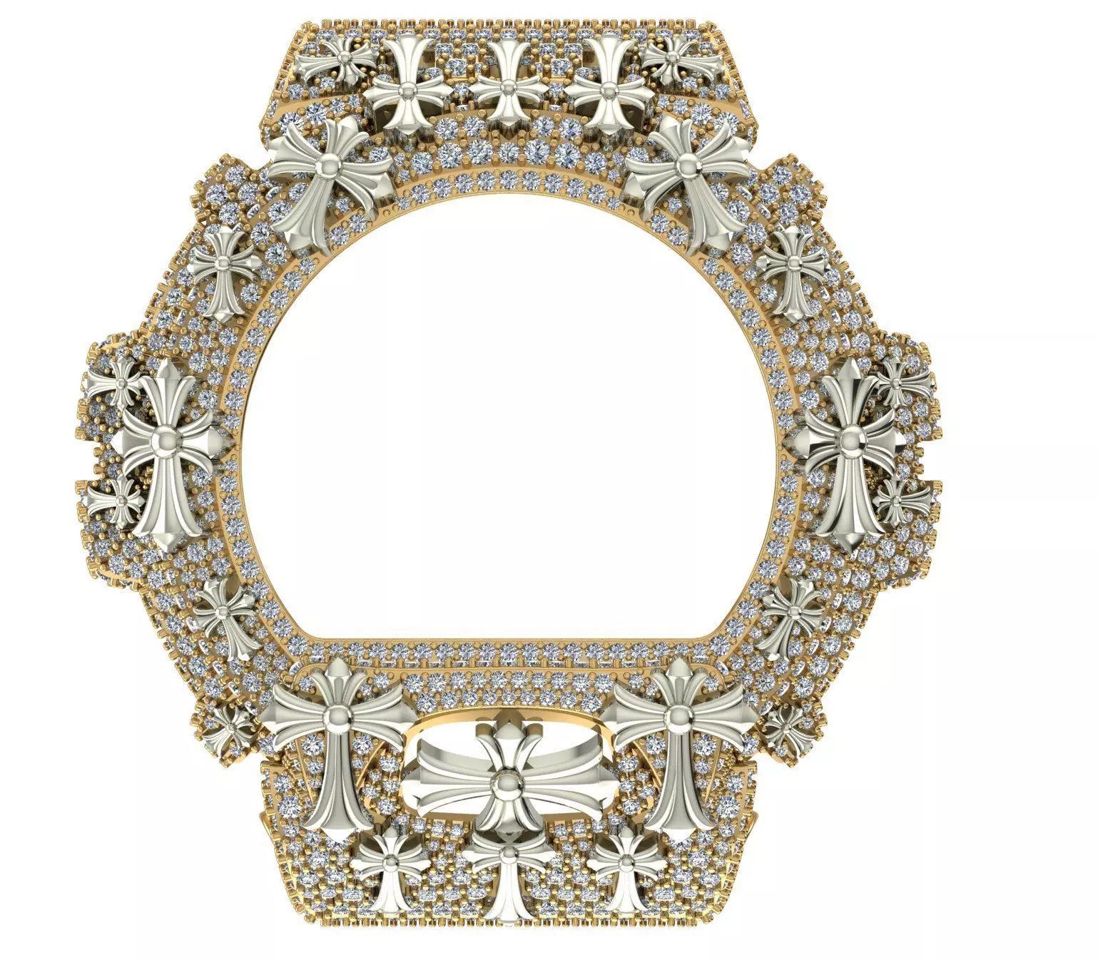 G-Shock case 3D print DW-6900 model 3D print model 3D print model_0