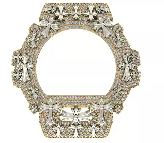 G-Shock case 3D print DW-6900 model 3D print model 3D print model G-Shock case 3D print DW-6900 model 3D print model 3D print model