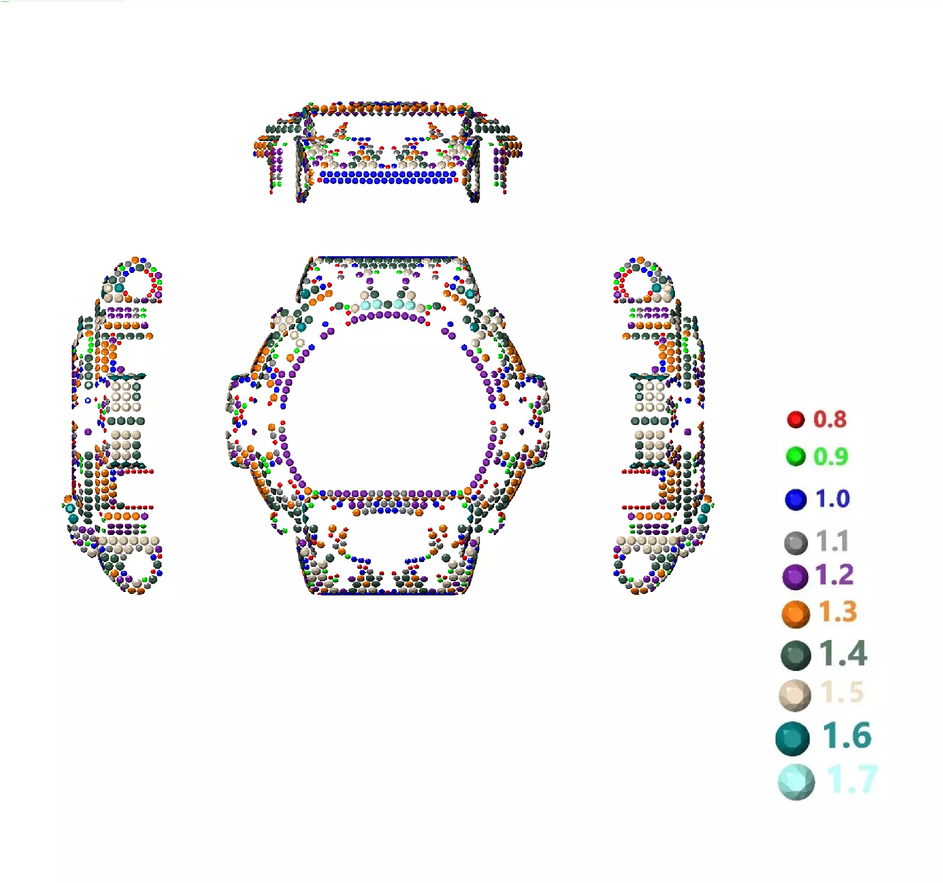 G-Shock case 3D print DW-6900 model 3D print model 3D print model_12
