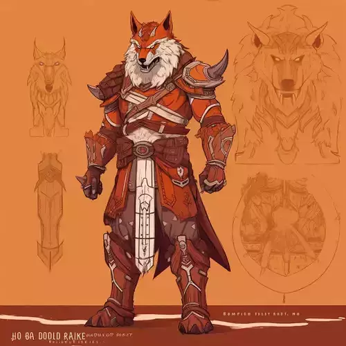 RED WOLF FIGHTER